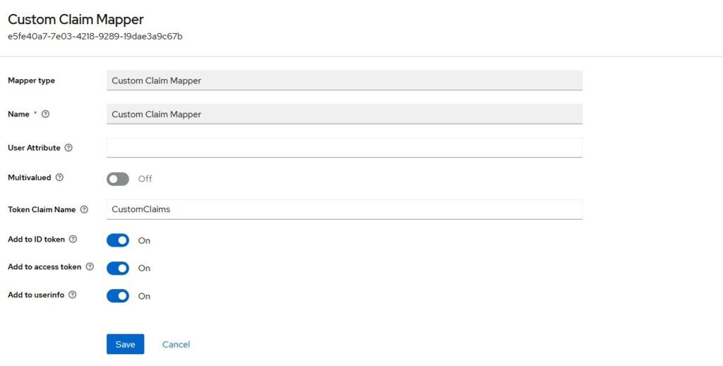 Using Custom Protocol Mapper with Keycloak